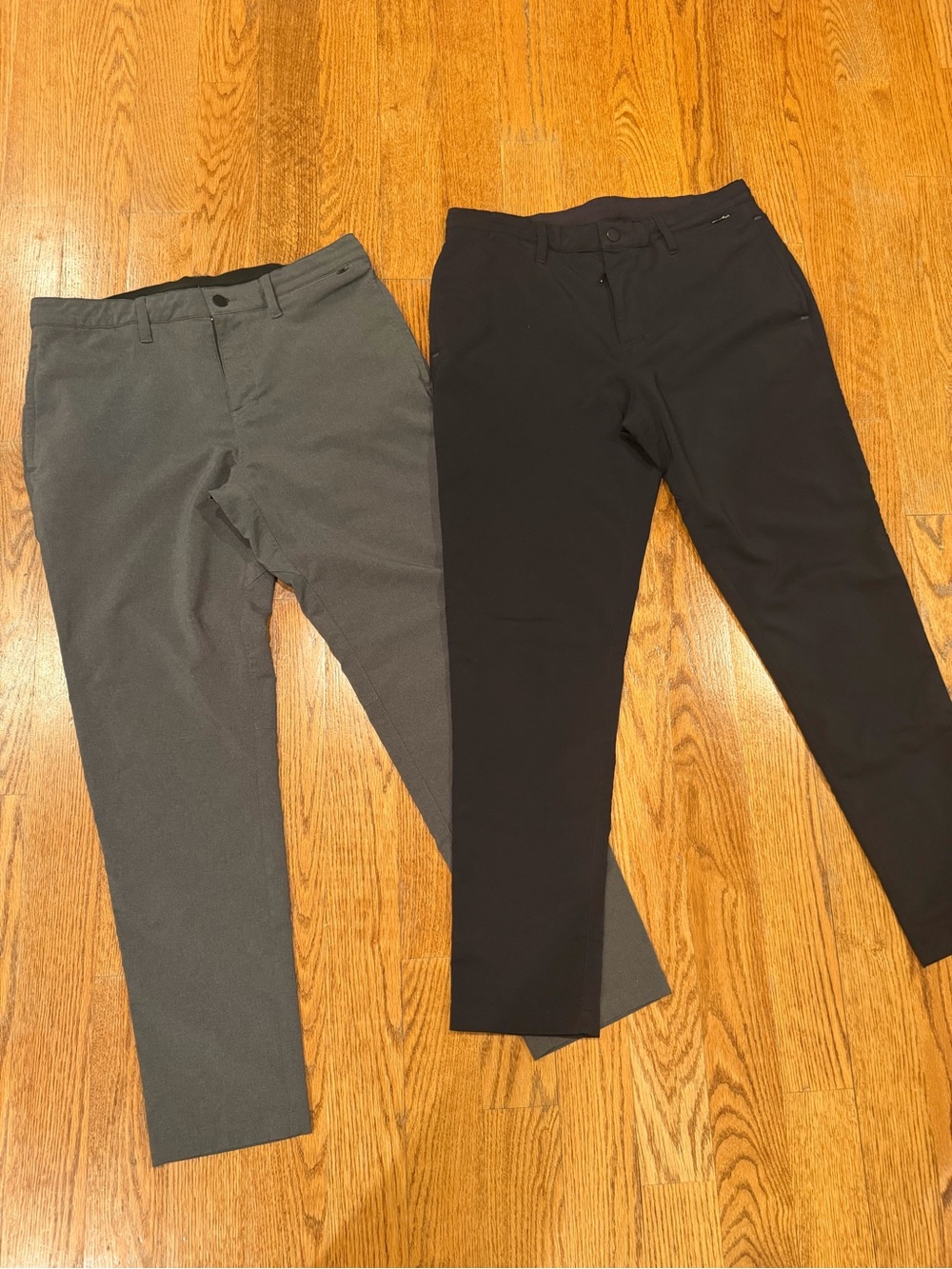 Zella Men's Black and Gray Dress Pants
